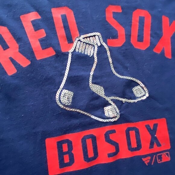 Fanatics genuine Red Sox bling t-shirt, Small - Picture 3 of 9
